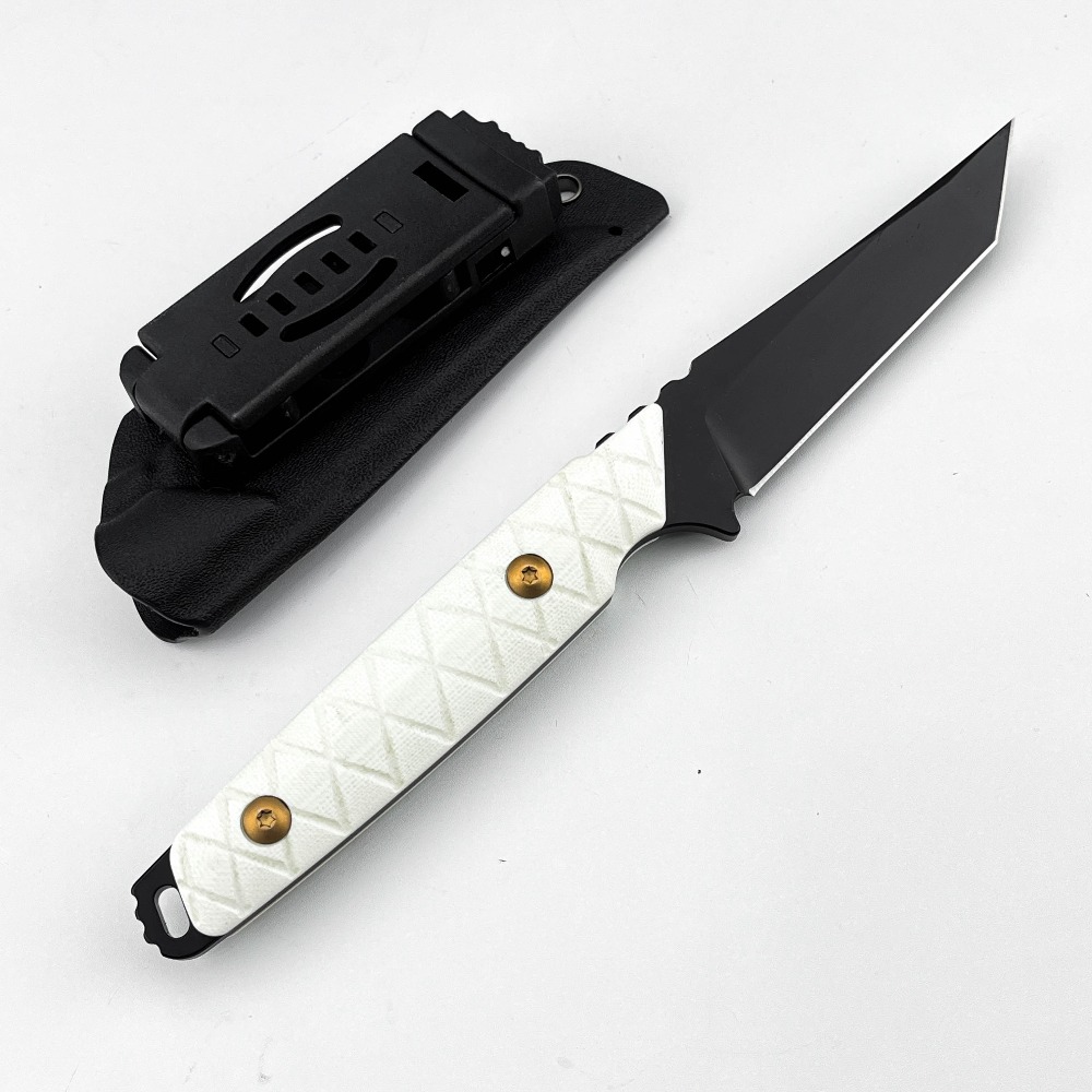 Edc Daily Carry - Pisau Fixed Blade Baru Gagang G10