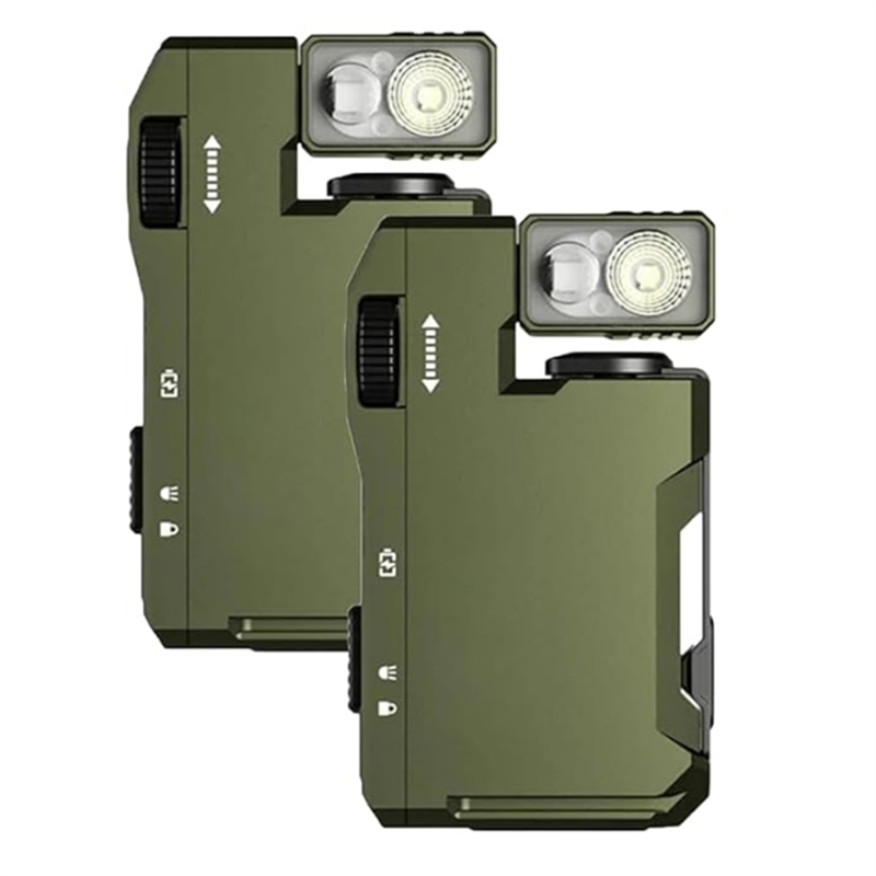 Edc Daily Carry - AT51-2Pcs Senter EDC Dengan 3 Mode&180
