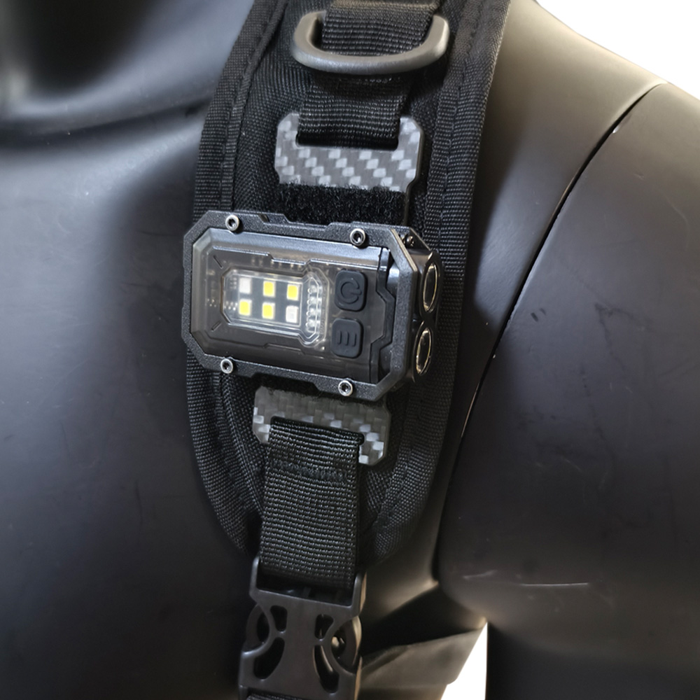 Edc Carry Belt - Senter Taktis EDC lampu Mini Portabel