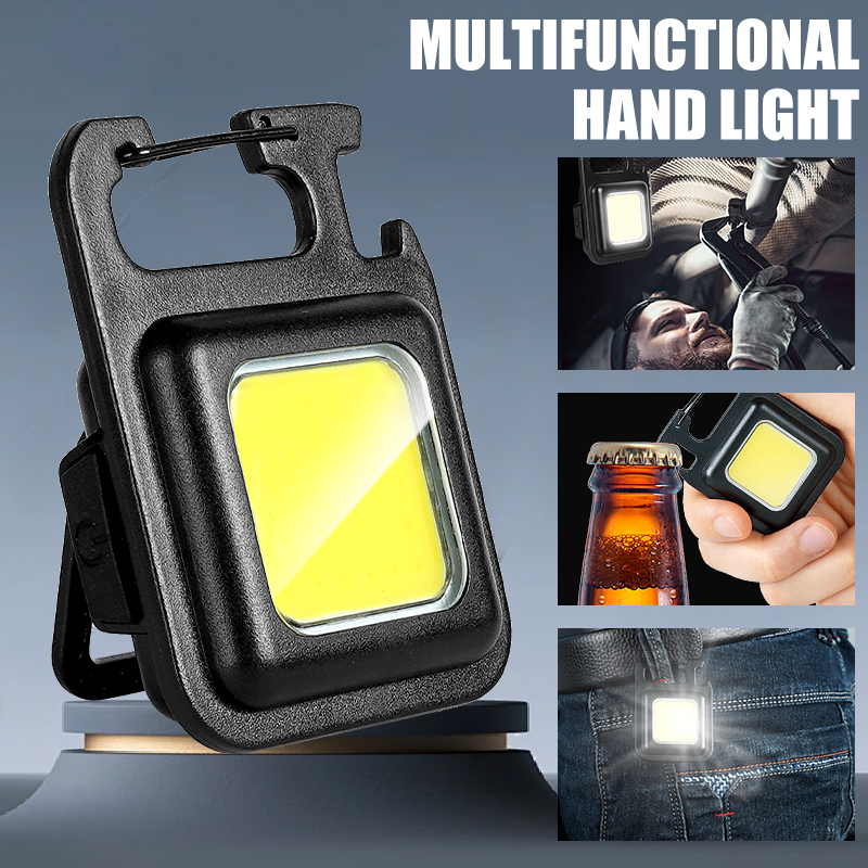 Keychain Flashlight - Senter Gantungan Kunci MINI COB Super