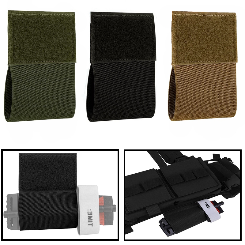 Edc Carry Belt - 2 Buah Tempat Tourniquet Elastis dengan