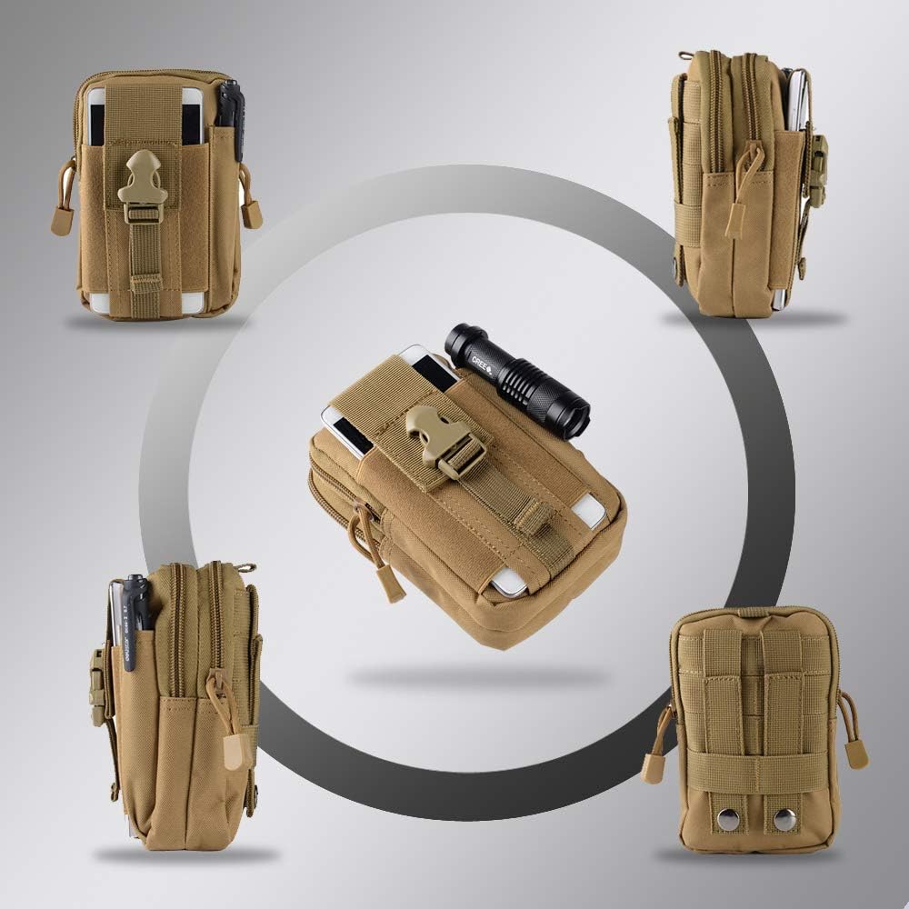 Kantong Sabuk Molle Taktis Tas - Edc Carry Belt ulasan dan harga