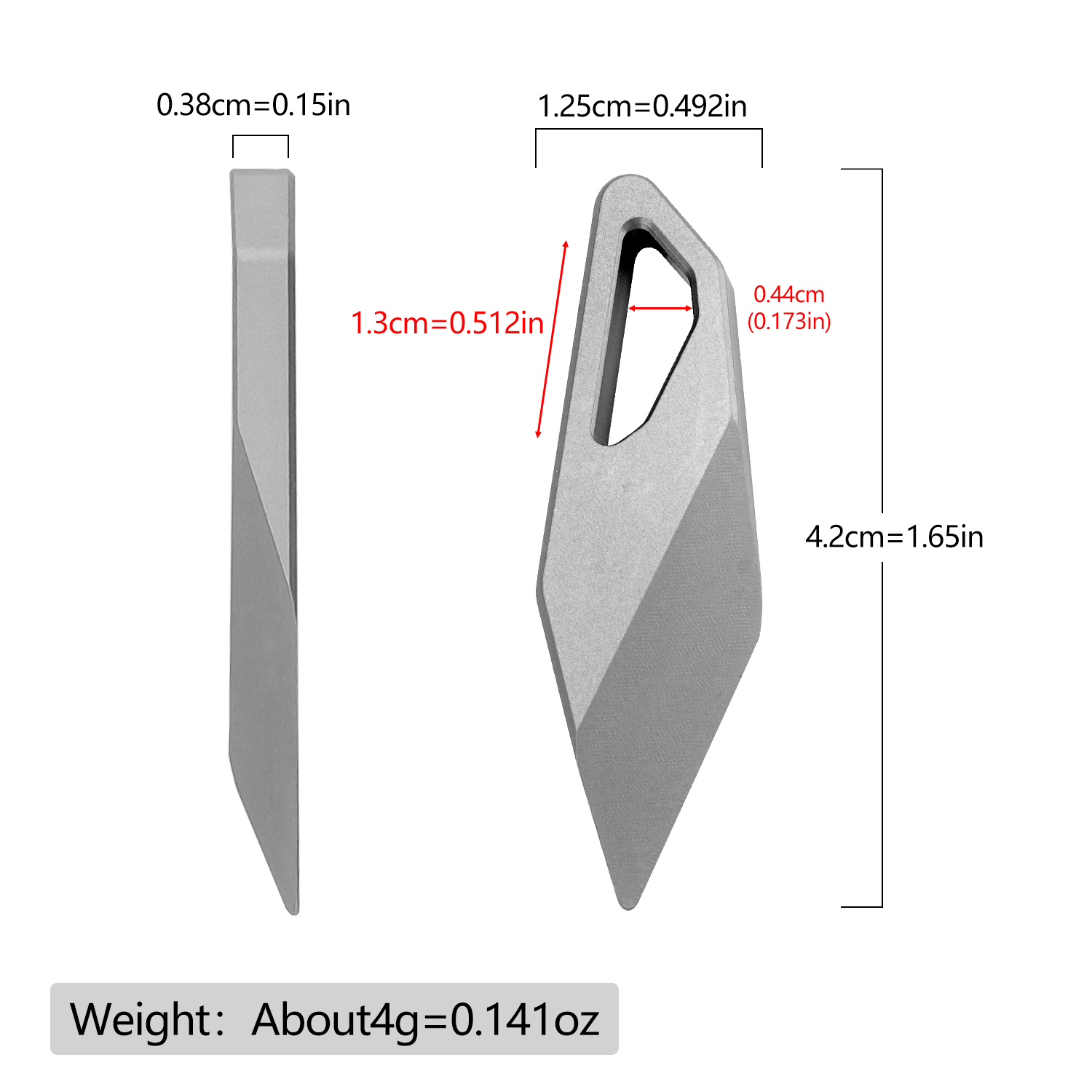 Alat Multifungsi EDC 2Pcs dari - Edc Daily Carry ulasan dan harga