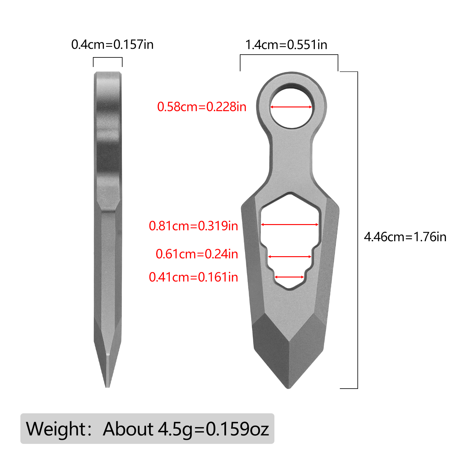 Alat Multifungsi EDC 2Pcs dari - Edc Daily Carry ulasan dan harga