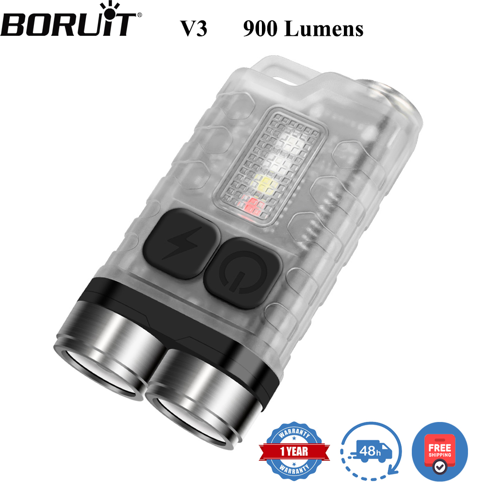 BORUiT V3 Gantungan Kunci LED  - Keychain Flashlight ulasan dan harga