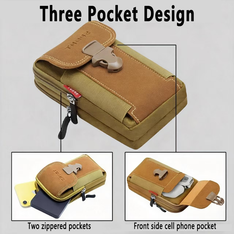 TRALOW Tas Pinggang EDC Multi  - Edc Carry Pocket Pouch ulasan dan harga