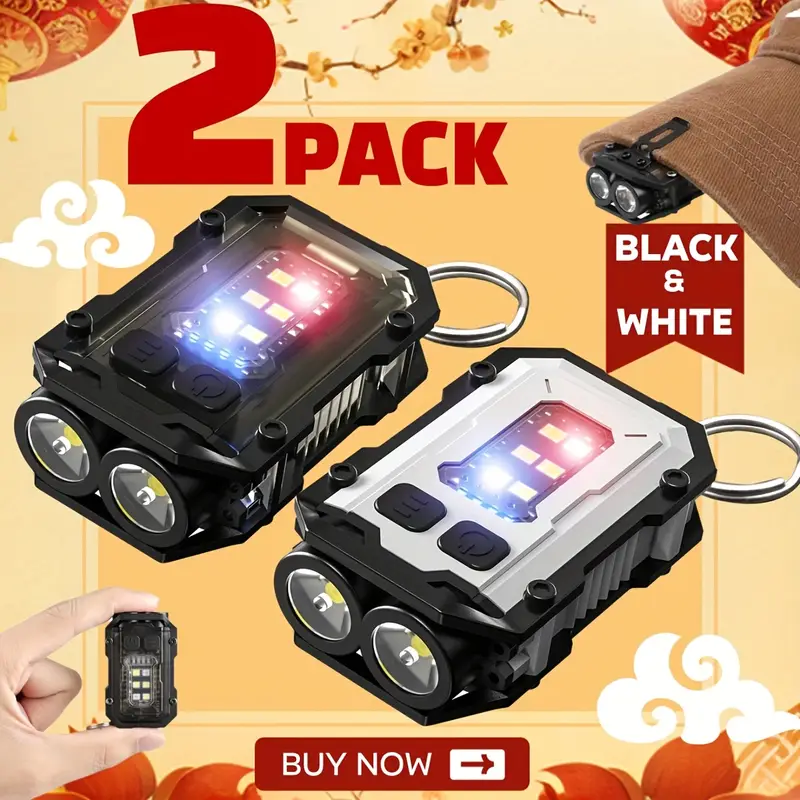 Senter Clip-On Senter Gantunga - Keychain Flashlight ulasan dan harga
