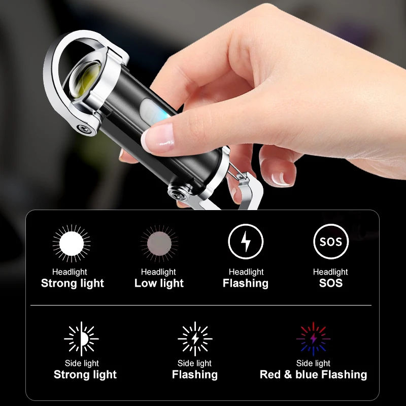 Senter Gantungan Kunci Mini Is - Keychain Flashlight ulasan dan harga