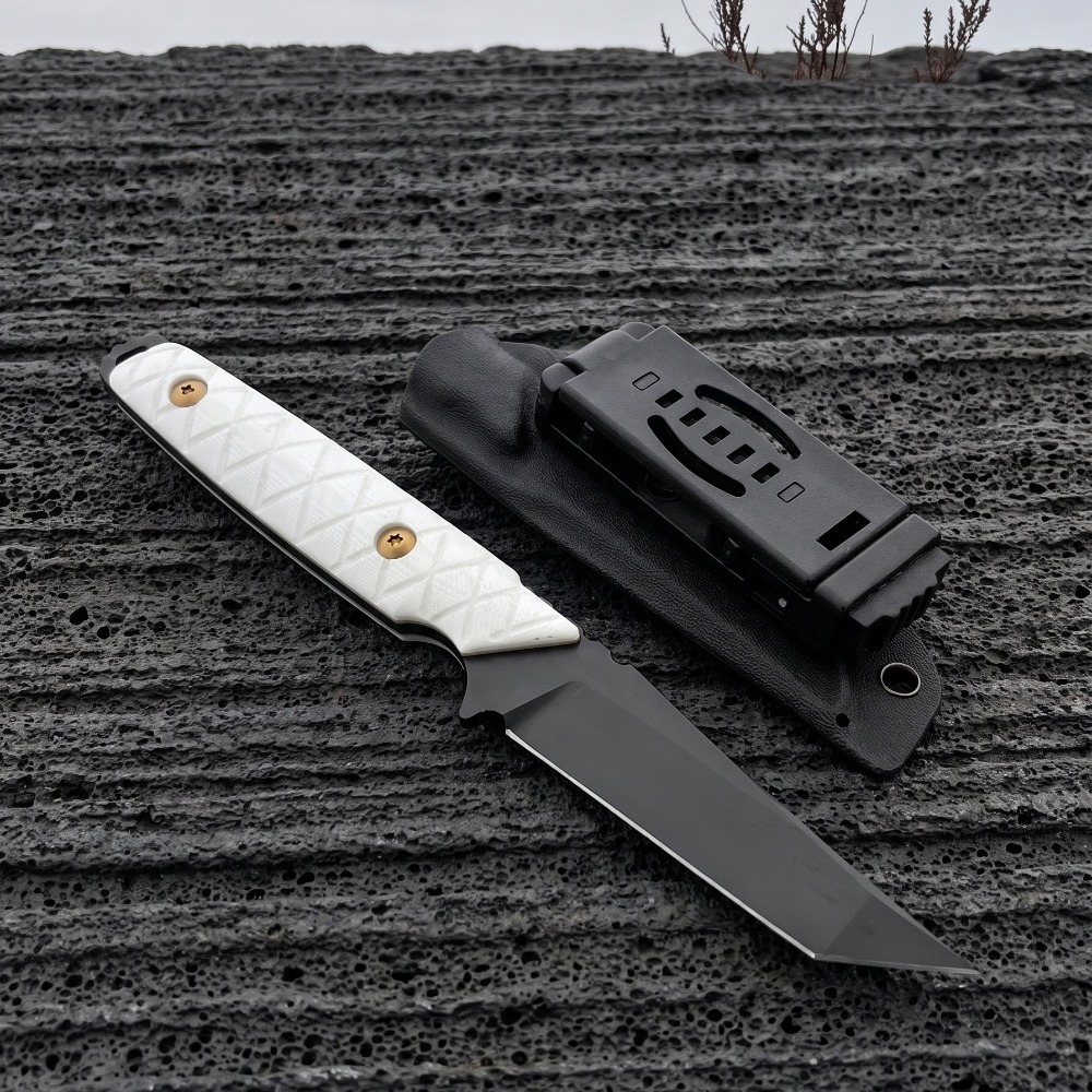 Pisau Fixed Blade Baru Gagang  - Edc Daily Carry ulasan dan harga