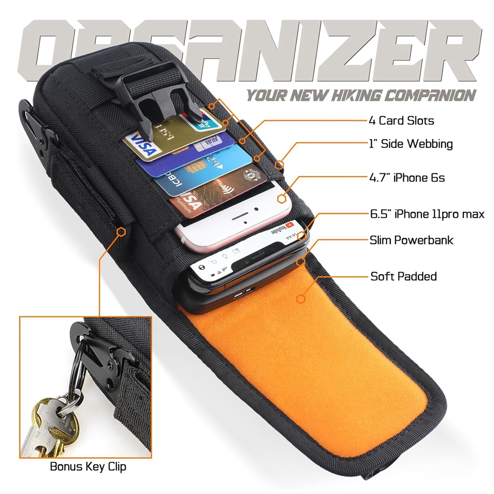 Kantong Ponsel Taktis Molle, T - Edc Carry Belt ulasan dan harga