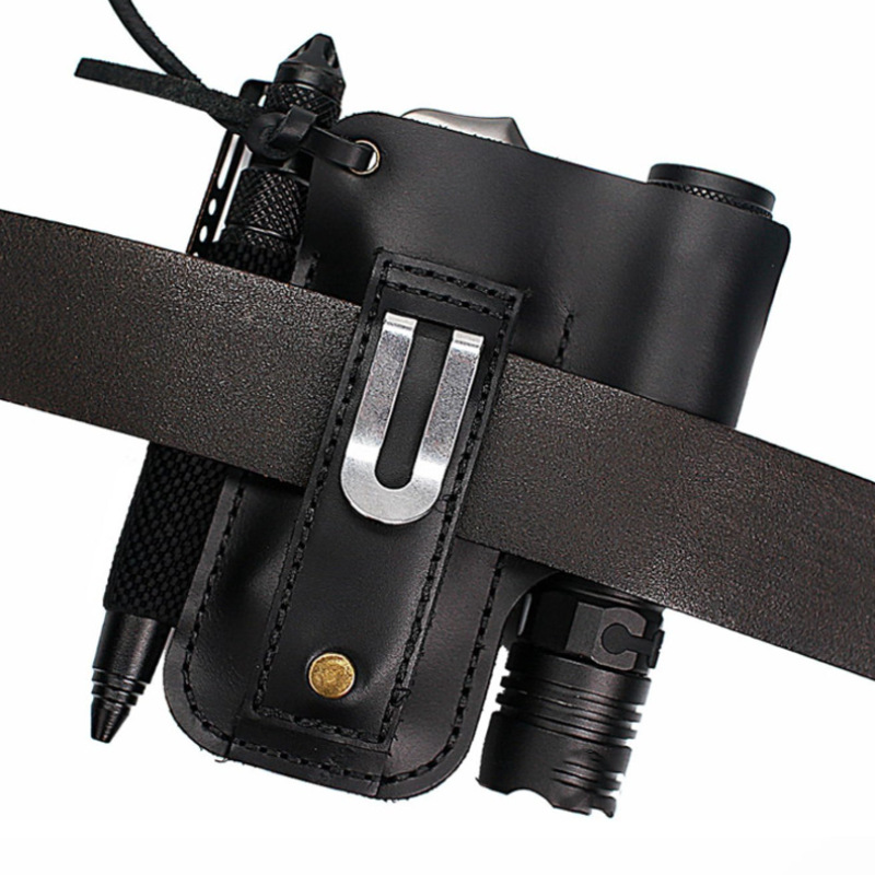 Sarung Alat Senter Kulit EDC M - Edc Carry Belt ulasan dan harga