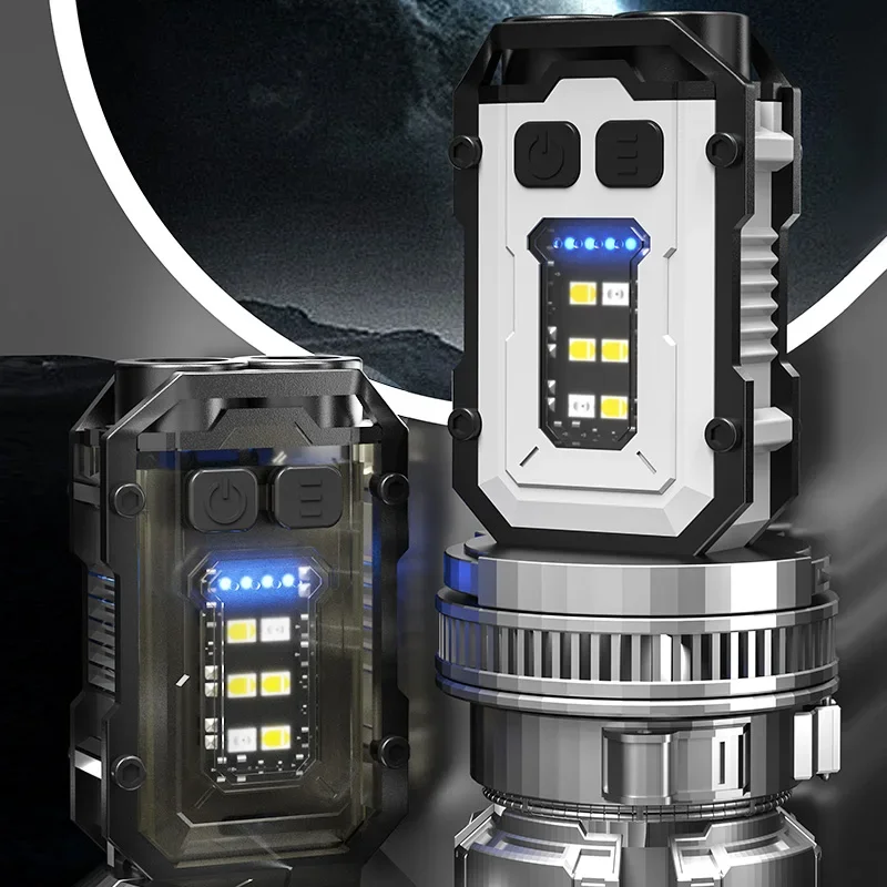 Lampu senter saku Super terang - Edc Daily Carry ulasan dan harga