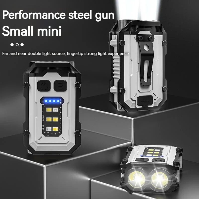 Lampu senter saku Super terang - Edc Daily Carry ulasan dan harga