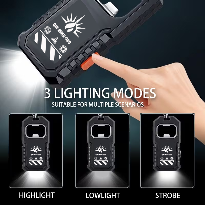 2 Buah Senter Gantungan Kunci  - Keychain Flashlight ulasan dan harga