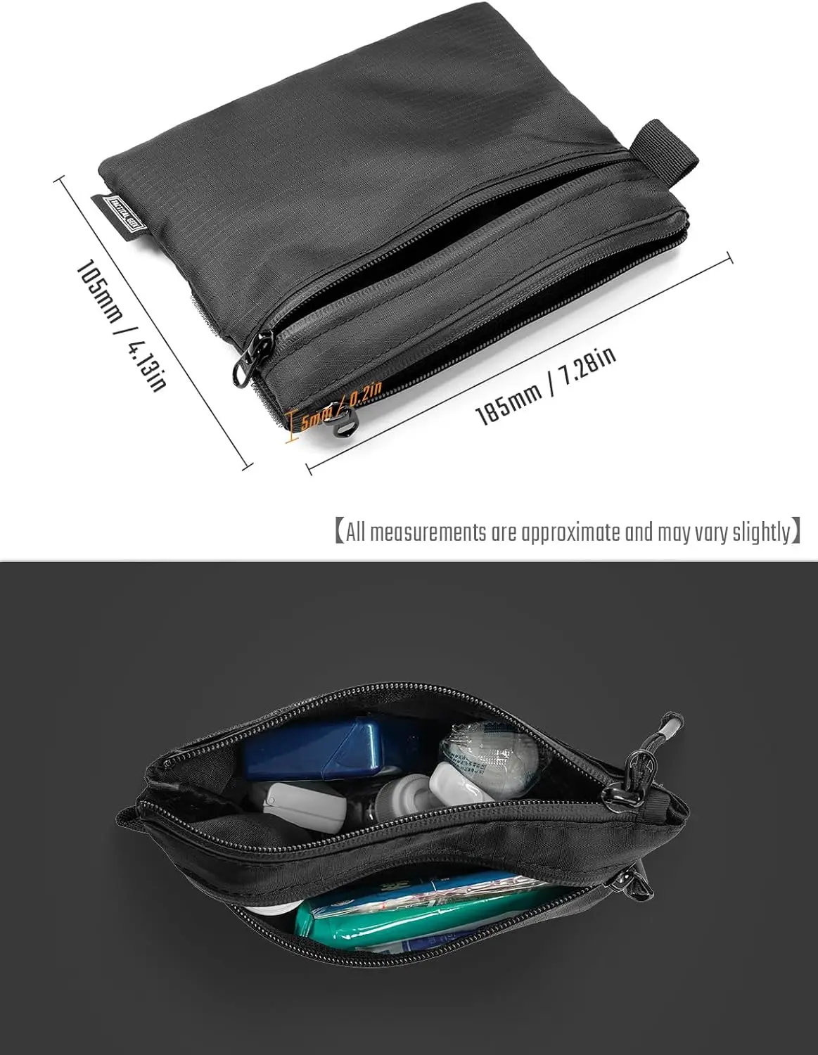 TACTICAL GEEK A14 Slim EDC Pou - Edc Daily Carry ulasan dan harga