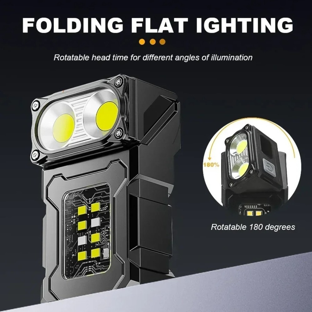 Senter LED Mini Isi Ulang deng - Keychain Flashlight ulasan dan harga