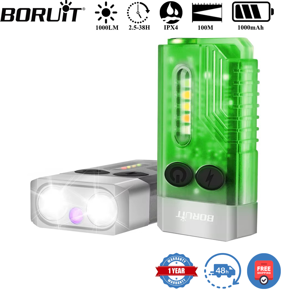 BORUiT V10 Gantungan Kunci Sen - Keychain Flashlight ulasan dan harga