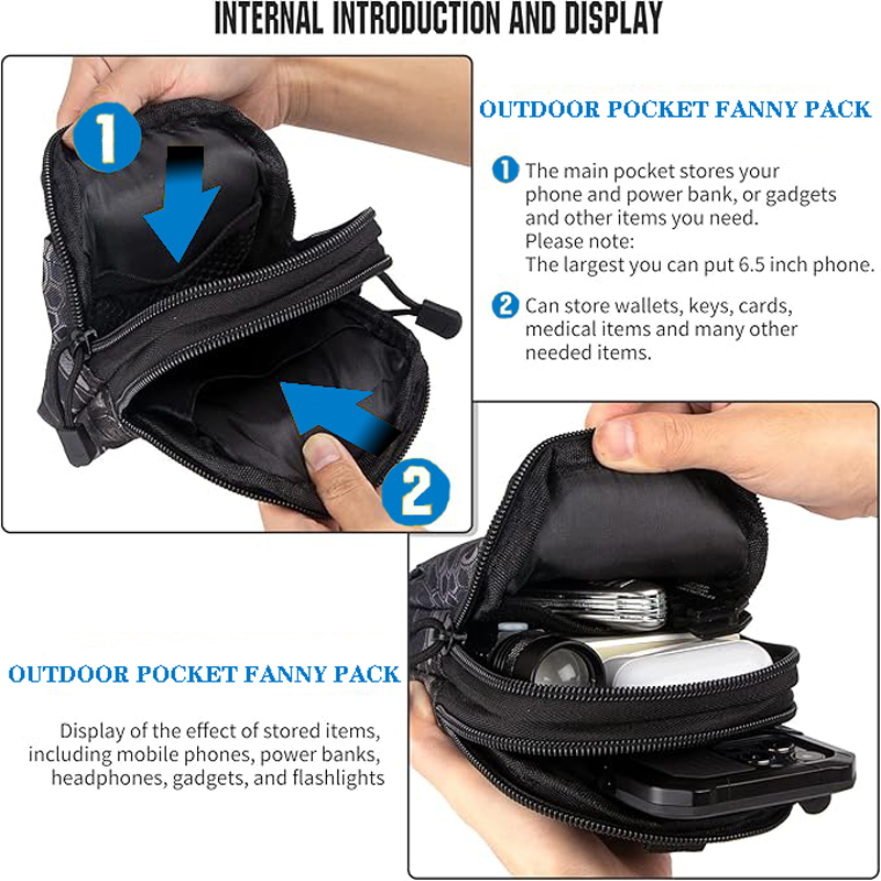 Tas Pinggang Kantong Molle Tak - Edc Able Carry ulasan dan harga